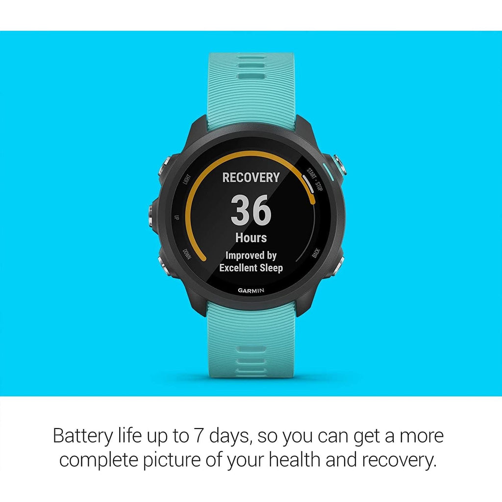 Garmin Forerunner 245 Music, GPS Running Smartwatch with Music and Advanced Dynamics, Aqua