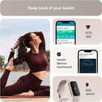 Fitbit Charge 5 Fitness Tracker - Gold / White
