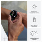 Garmin vívoactive 5 GPS 42mm Smartwatch - AMOLED Touchscreen, All-Day Health Monitoring, Advanced Fitness Features, Personalized Sleep Coaching, Music, Up to 11 Days Battery Life - Ivory