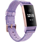 Fitbit Charge 3 NFC Special Edition Advanced Fitness Tracker with Heart Rate, Swim Tracking & 7 Day Battery - Rose-Gold/Lavender, One Size