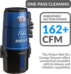 Blue Prolux Wet/Dry Garage Vacuum, Shampooer, Blower and Detailer