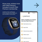 Fitbit Versa 3 Smartwatch – GPS, Heart Rate, Voice Assistant, 6+ Days Battery
