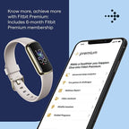 Fitbit Luxe Health & Fitness Tracker ( Soft Gold) , Stress Management Tools and up to 5 Days Battery