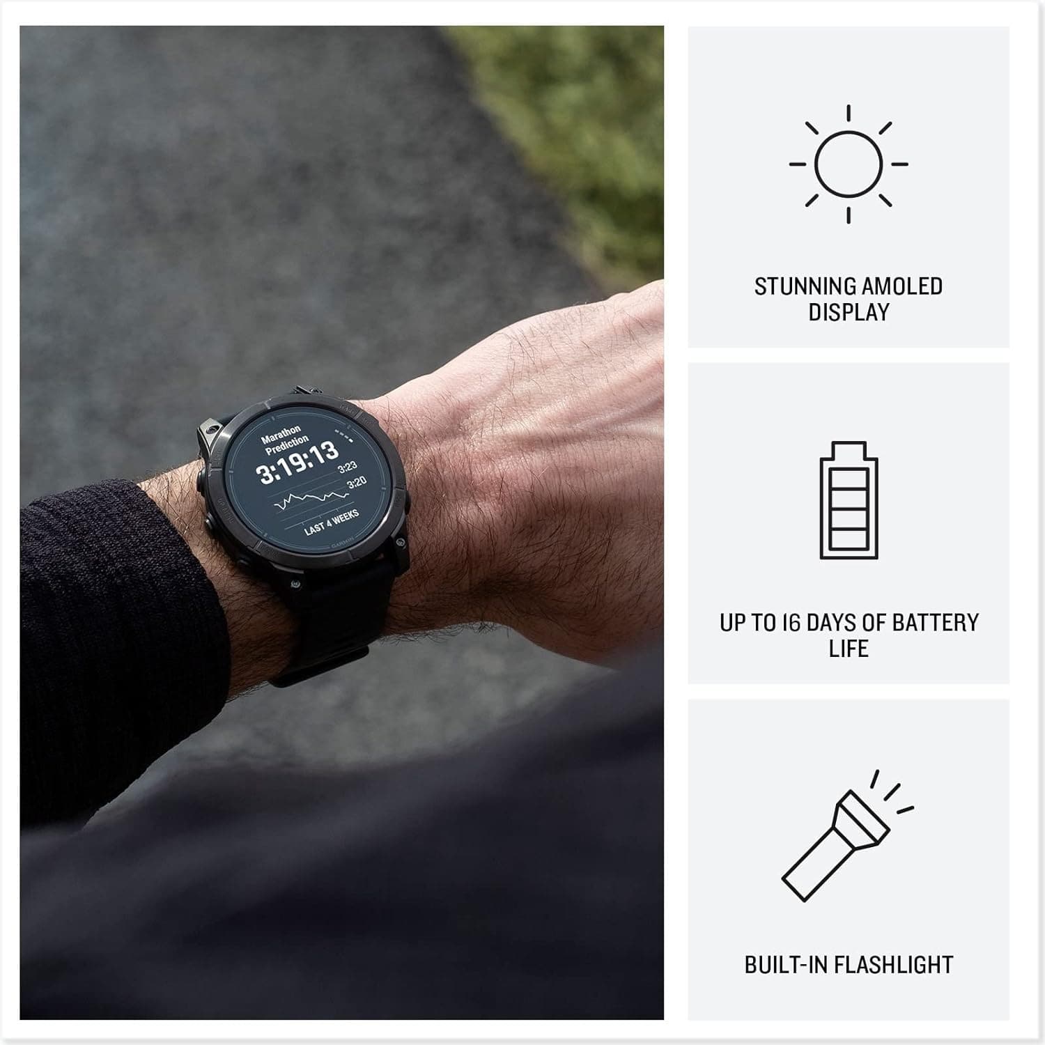 Garmin Epix Pro (Gen 2) Smartwatch - 47mm, Slate Grey