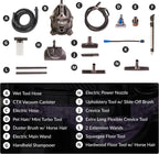 Prolux CTX ELITE Water Filtration Bagless Canister Vacuum Cleaner w/ Prolux Storm Shampooer Kit