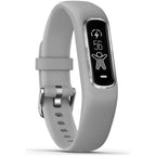 Garmin Small/Medium vivosmart 4 Smart Activity Tracker with Wrist-Based Heart Rate and Fitness Monitoring Tools - Grey