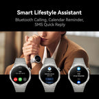 Huawei Watch GT 4 - 46mm  Smartwatch with 2-Week Battery, Fitness & Health Tracking, GPS, Compatible with Android & iOS, Green Woven