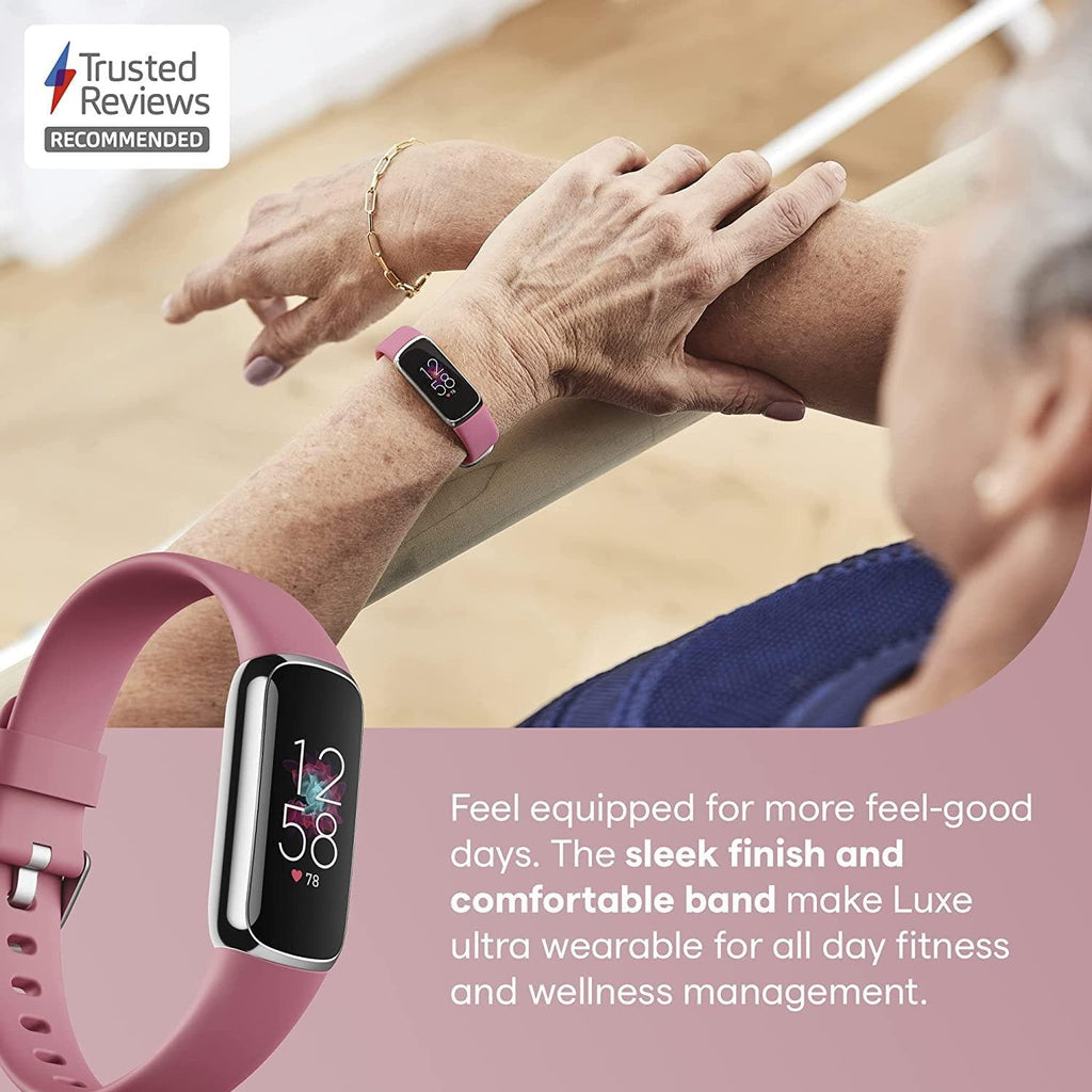 Fitbit Luxe Health & Fitness Tracker, Stress Management Tools and up to 5 Days Battery