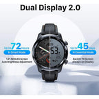 Ticwatch Pro 3 LTE smartwatch, Wear OS by Google, Qualcomm Snapdragon Wear 4100 platform, heart rate sleep tracking and NFC, IP68 ready to swim, long battery life