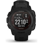 Garmin Instinct Solar Tactical, Solar-powered Rugged Outdoor Smartwatch with Tactical Features, Built-in Sports Apps and Health Monitoring, Black