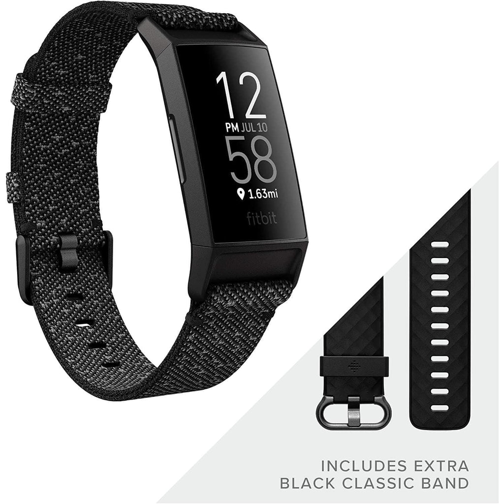 Fitbit Charge 4 Fitness Tracker - Granite Black (Special Edition)