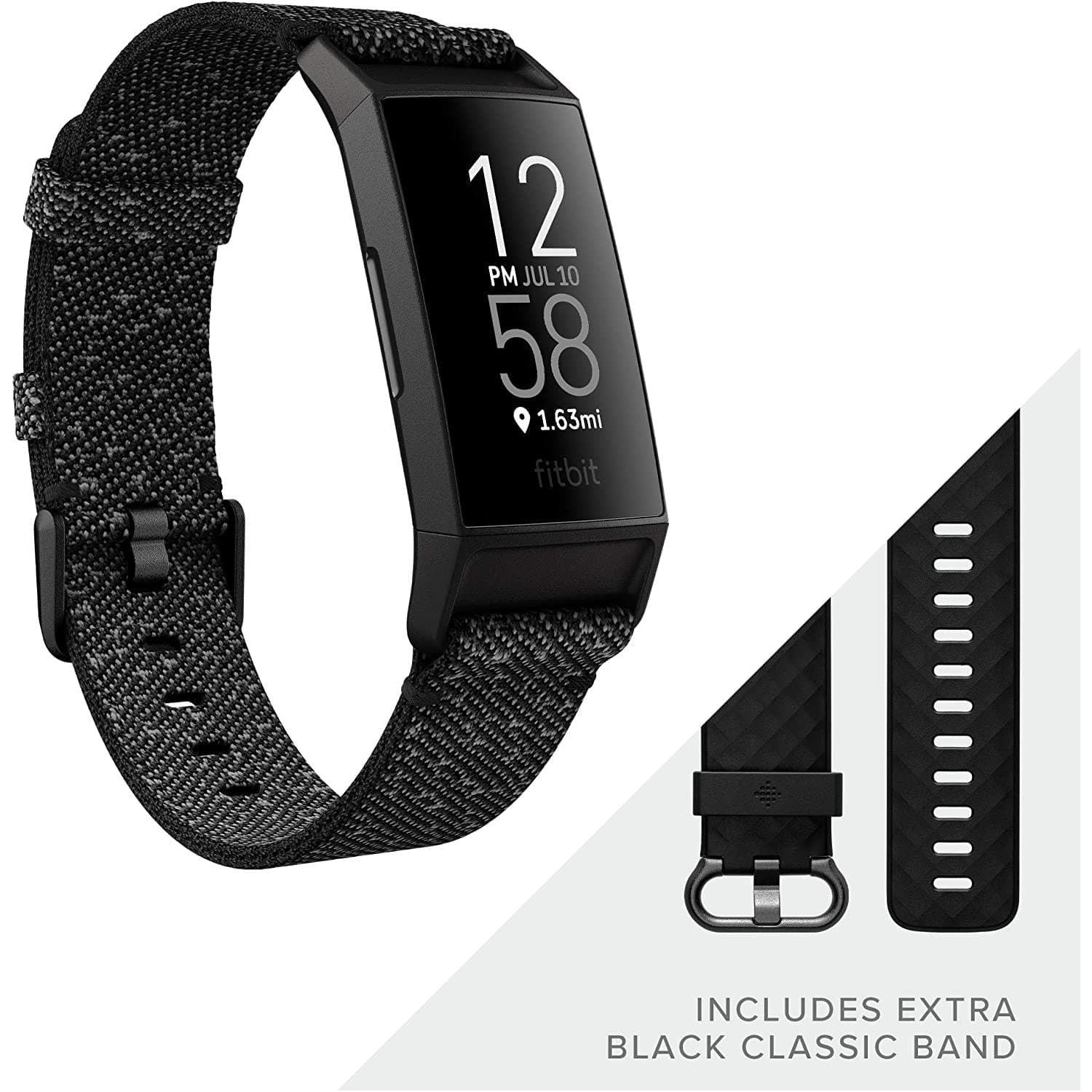 Fitbit Charge 4 Fitness Tracker - Granite Black (Special Edition)