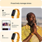 Fitbit Inspire 3 Activity Tracker - Black/Morning Glow