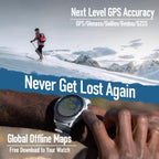 COROS APEX 2 Pro GPS Outdoor Watch – 1.3" Sapphire Screen, 24 Days/66 Hours Battery Life, Dual-Freq & 5 Satellite Systems, Offline Maps, Heart Rate Monitor, Music, Triathlon, Multisport, Training Plan – Black