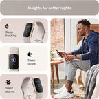 Fitbit Charge 5 Fitness Tracker - Gold / White