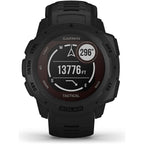 Garmin Instinct Solar Tactical, Solar-powered Rugged Outdoor Smartwatch with Tactical Features, Built-in Sports Apps and Health Monitoring, Black