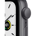 Apple Watch SE GPS, 40mm Space Grey Aluminium Case with Midnight Sport Band - Regular