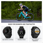 Garmin Forerunner 745 Lightweight GPS Running and Triathlon Smartwatch, Multisport Profile, Advanced Training Features, Music Storage, Safety and Tracking Features , Up to 7 days Battery Life, Red