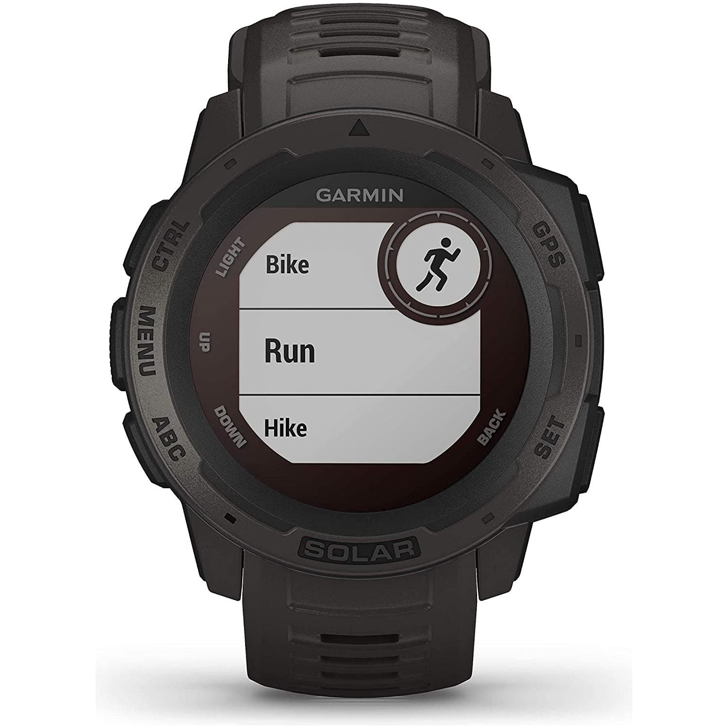 Garmin Instinct Solar GPS Smart Watch - Graphite Black