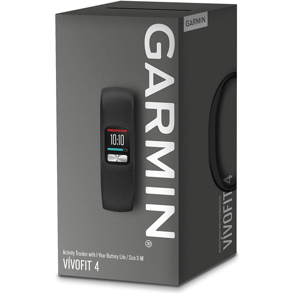 Garmin Vivofit 4 Activity Tracker – Black, Small/Medium