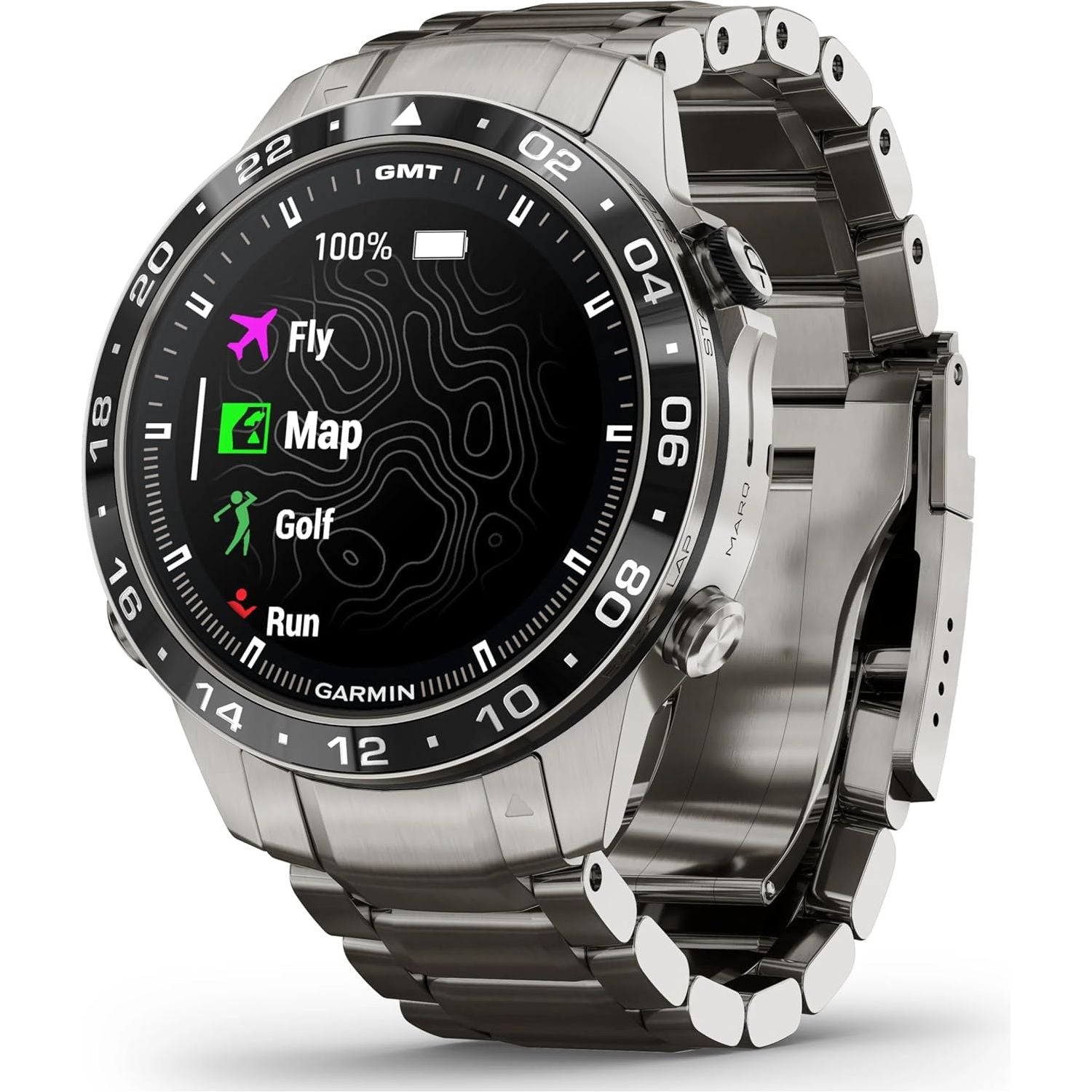 Garmin MARQ Aviator Gen 2 46mm Titanium Men's Smartwatch