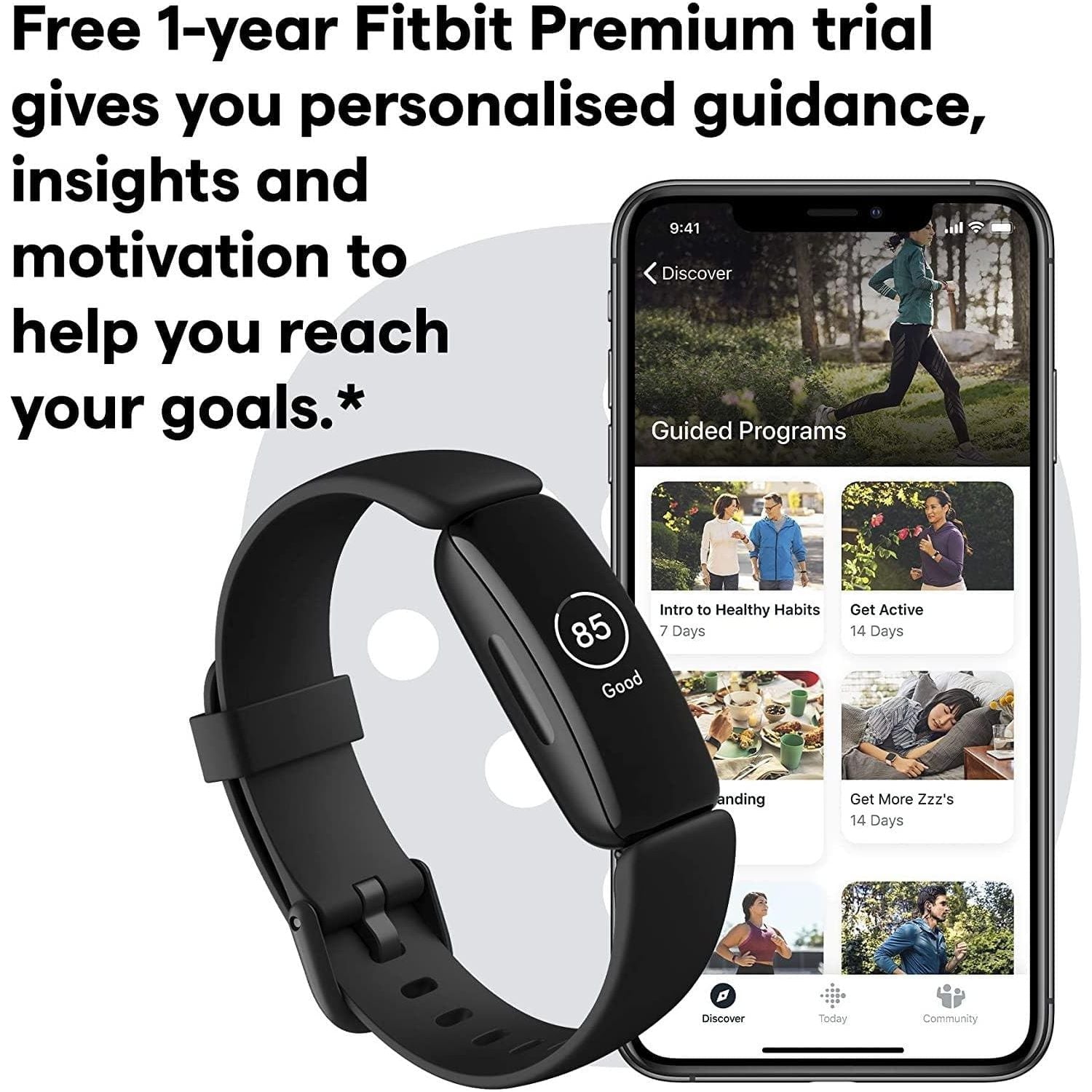 Fitbit Inspire 2 Smart Watch - Black