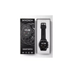Sekonda Black Silicone Strap Smart Watch