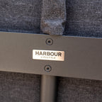Alba 3 Seat Sofa with Sun Lounger Feature in Charcoal