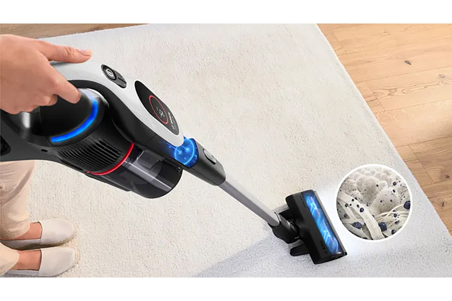 Bosch Unlimited 9 Cordless Vacuum Cleaner | BB931WGB | White