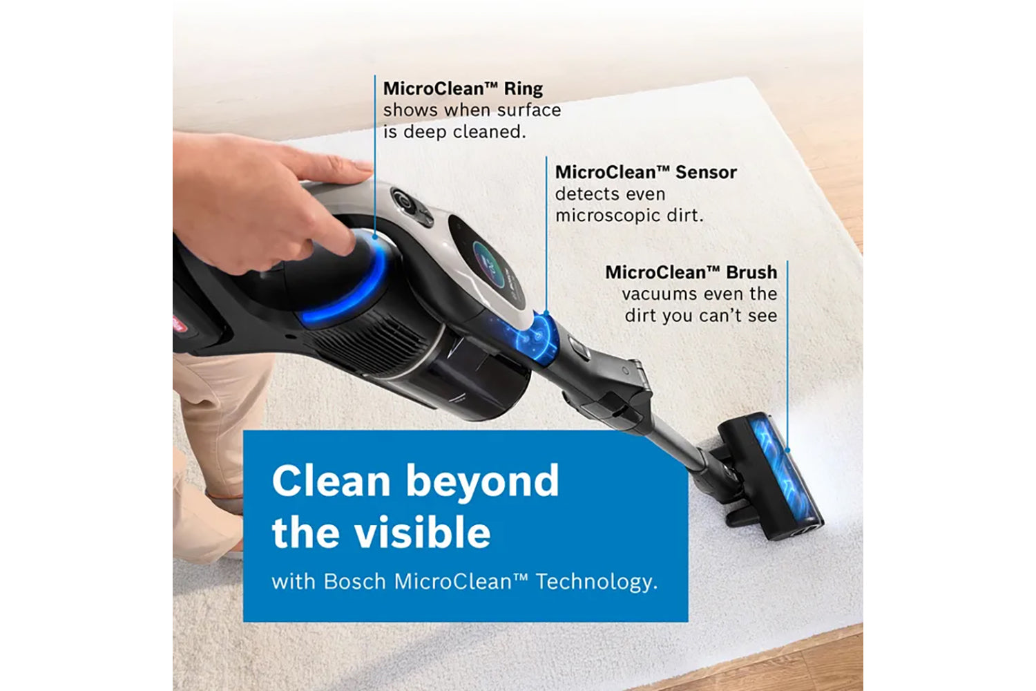 Bosch Unlimited 10 Cordless Vacuum Cleaner | BBS1041GGB