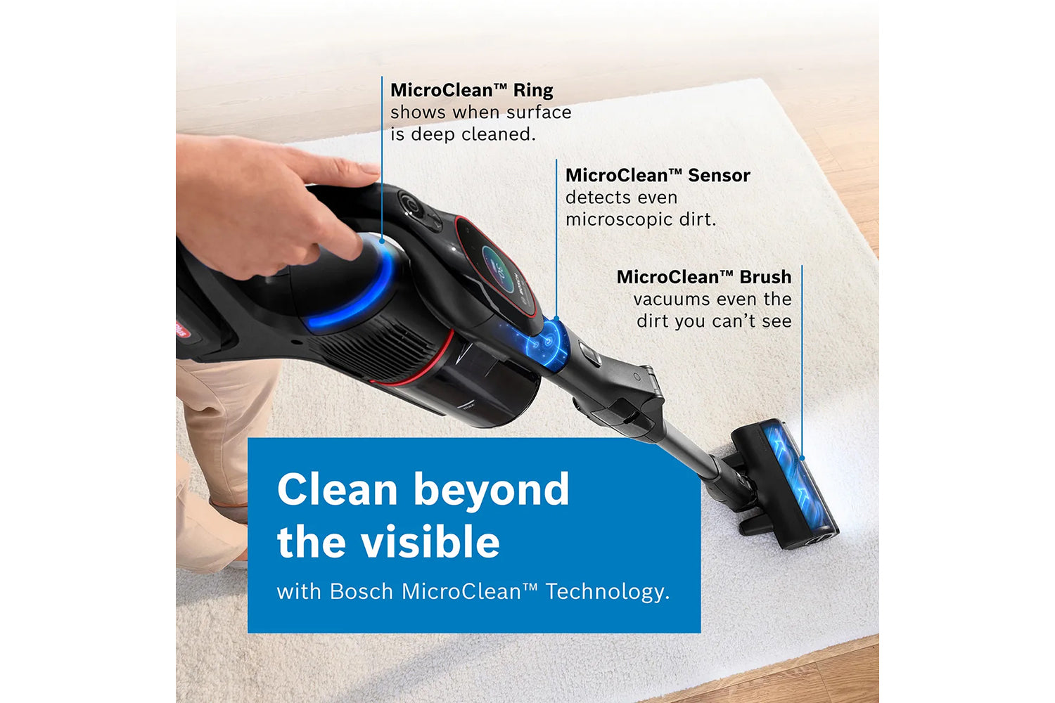 Bosch Unlimited 10 ProPower Cordless Vacuum Cleaner | BCS1051GB