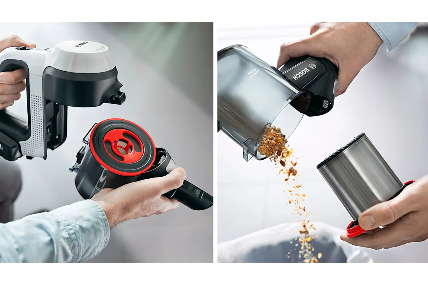 Bosch Rechargeable Unlimited 7 Vacuum Cleaner | BCS712GB | White