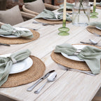 Evora 8 Seat Rectangular Dining Set in Mocha