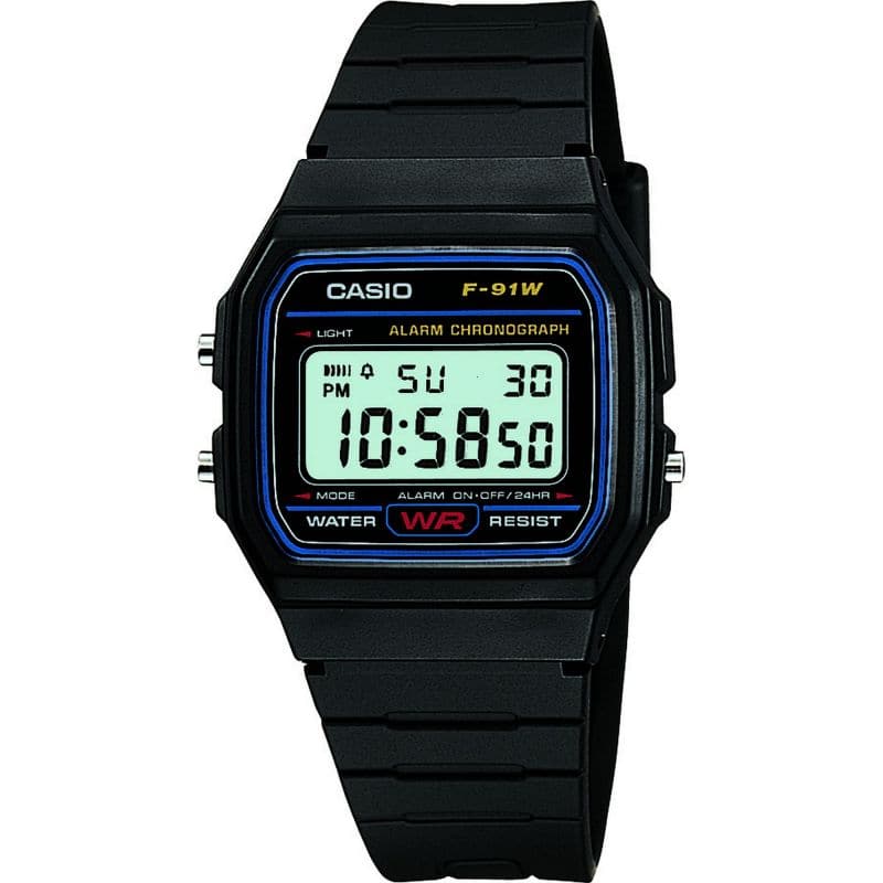 Casio F-91W Digital Watch for Men & Women - Classic Collection