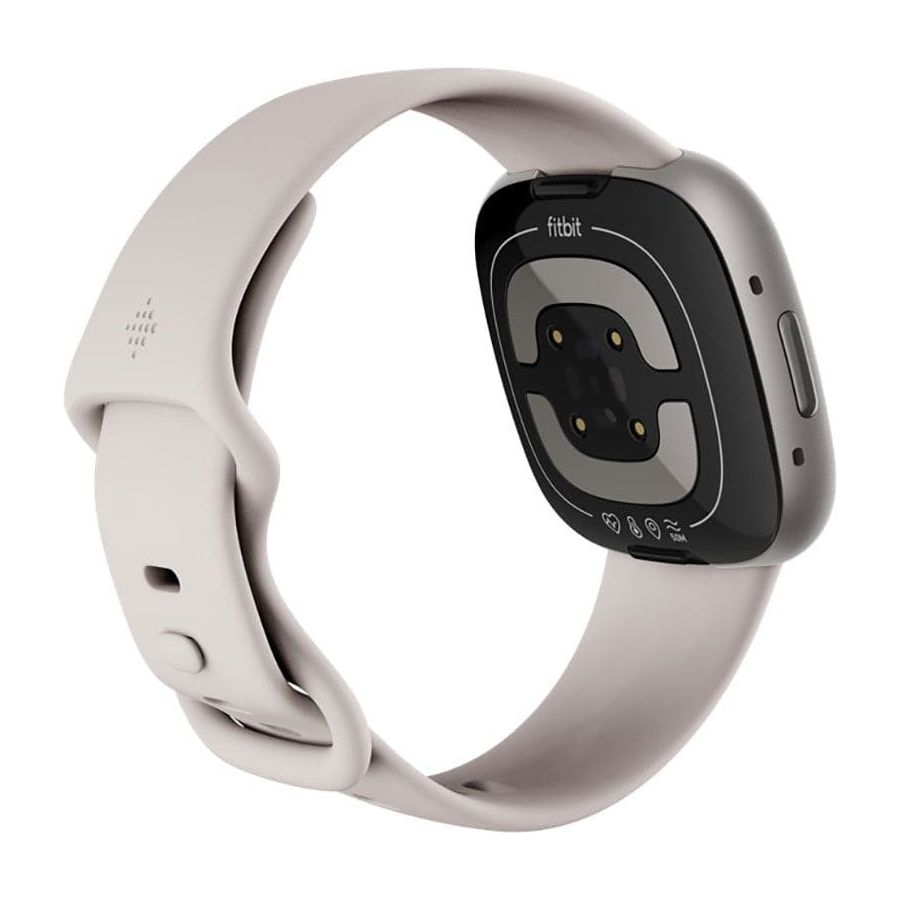 Fitbit Sense 2 Smart Watch - Lunar White/Platinum