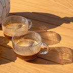 Cloverly 4 Seat Round Dining Set with Teak Table Top in Latte