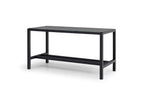 Palma 8 Seat Rope Bar Set with Ceramic Table in Grey