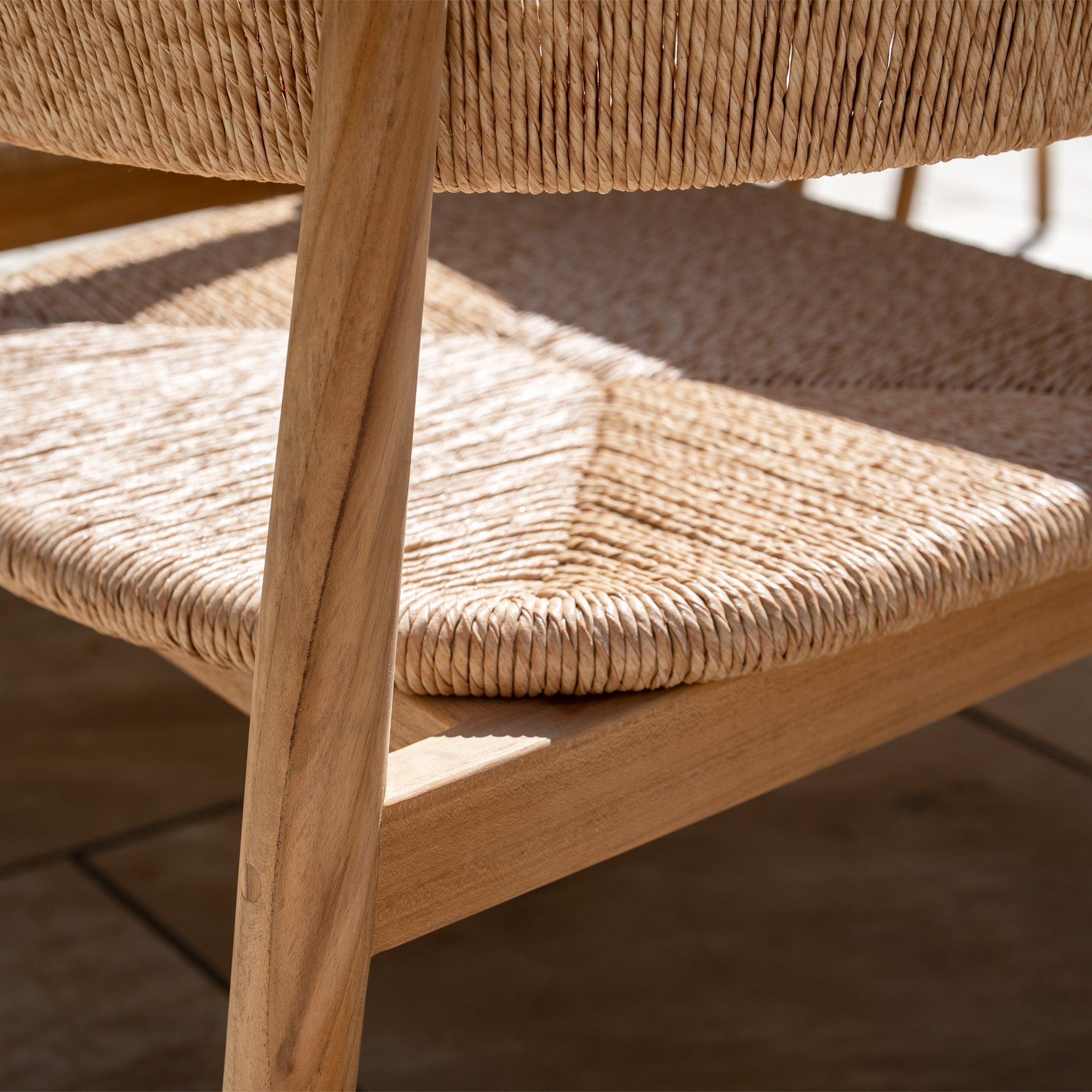 Lucca 8 Seat Dining Set with Ceramic Top Table in Natural Weave