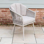 Monterrey 10 Seat Rope Extending Dining Set in Latte