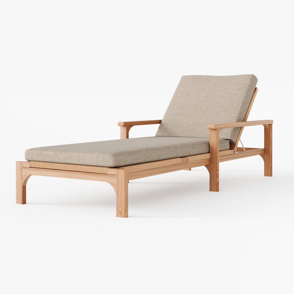Nola Sunlounger in Fawn