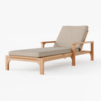 Nola Sunlounger in Fawn