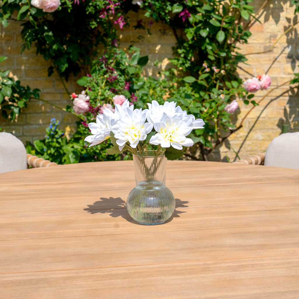 Paia 6 Seat Round Dining Set in Linen