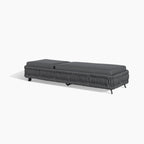 Palma Rope Sun Lounger in Grey