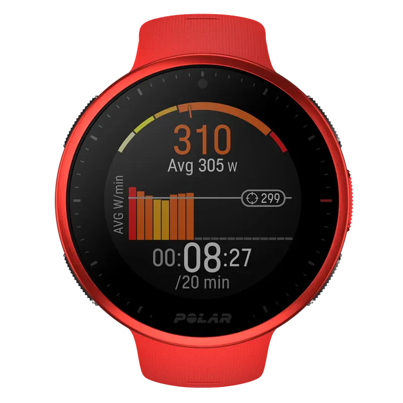 Polar Vantage V2 - Premium Multisport GPS Watch - Red