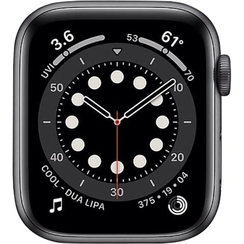 Watch Series 6 (Cellular) NO STRAP, Space Grey Aluminium, 44mm