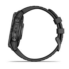 Garmin Epix Pro Gen 2 Sapphire Edition Smartwatch – 47mm Carbon Gray with Silicone Band