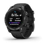 Garmin Epix Pro Gen 2 Sapphire Edition Smartwatch – 47mm Carbon Gray with Silicone Band