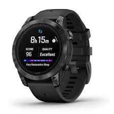 Garmin Epix Pro Gen 2 Sapphire Edition Smartwatch – 47mm Carbon Gray with Silicone Band