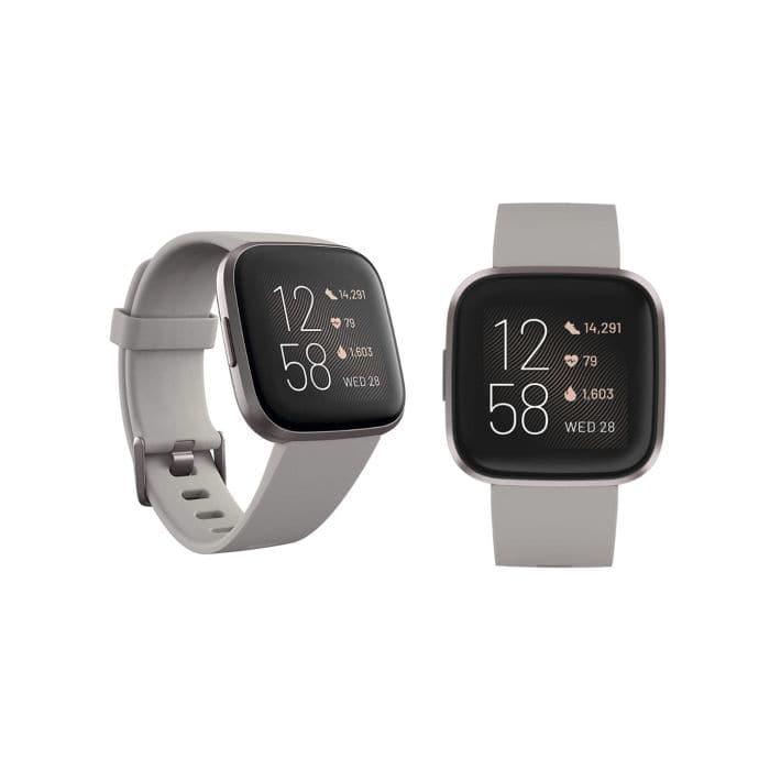Fitbit Versa 2 Smart Watch - Grey Alu / Stone Band