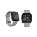 Fitbit Versa 2 Smart Watch - Grey Alu / Stone Band
